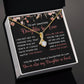 Gift for Daughter In Law, From Mother-In Law Jewelry Gift Necklace