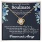 Soulmate - Love Knot Pendant Necklace - Gift for Wife/Girlfriend